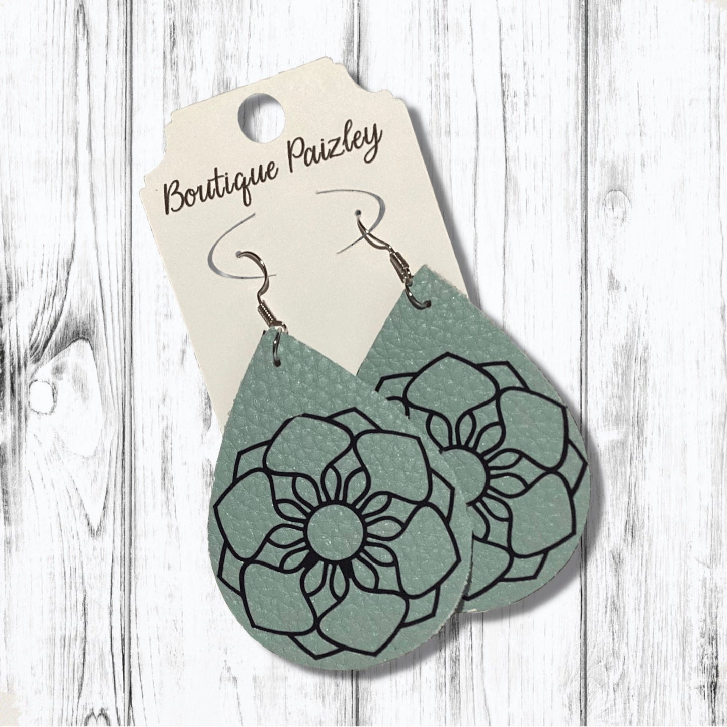 Large Teardrop earrings